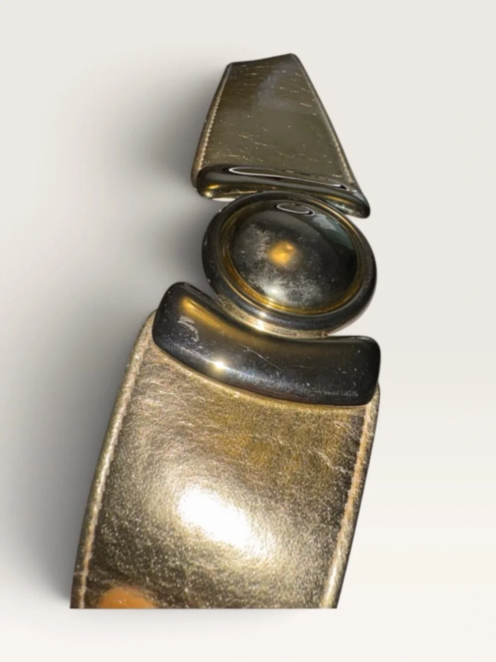 Vintage gold metallic